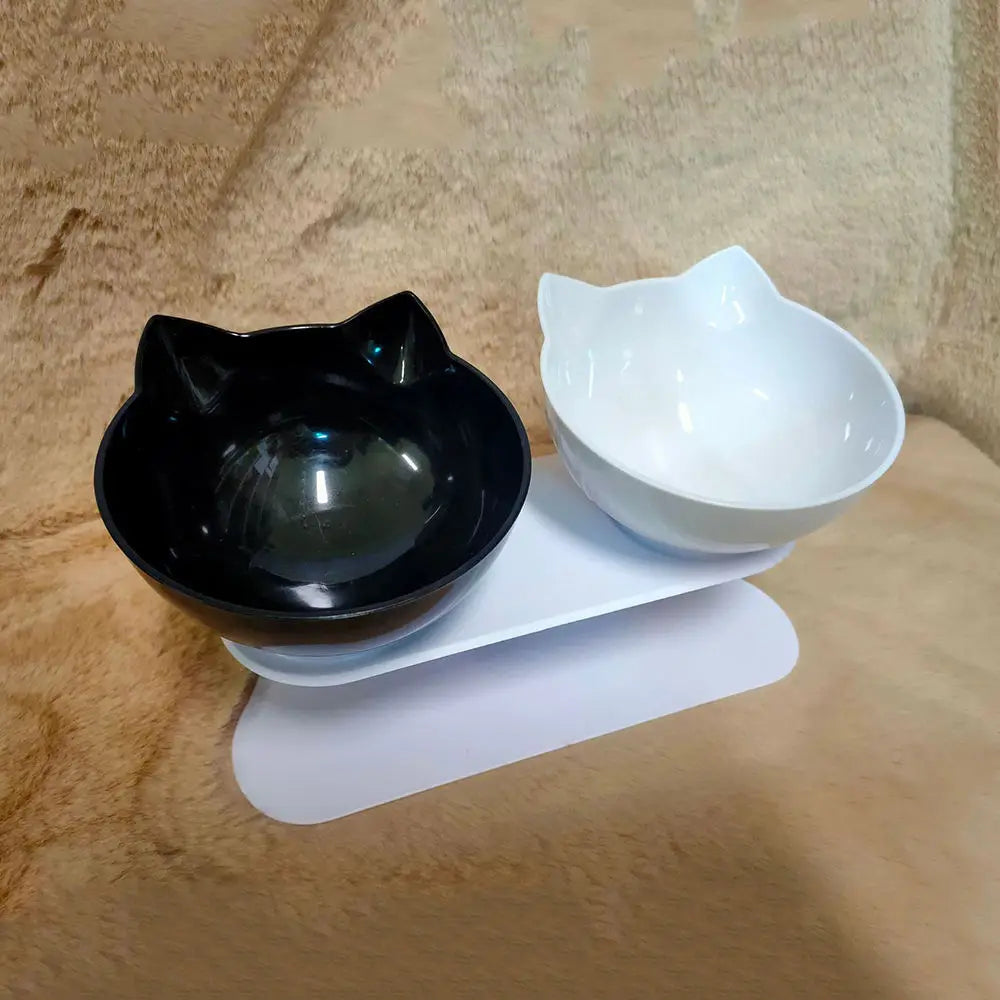 Single Double Pet Bowls with Stand